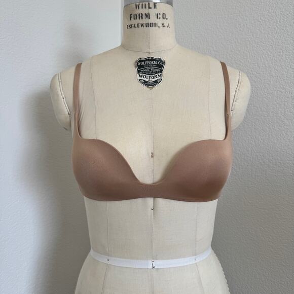 SKIMS Other - Skims | NWT Lightly Lined Square Neck Bra Wireless Form in "Clay" Size 32B